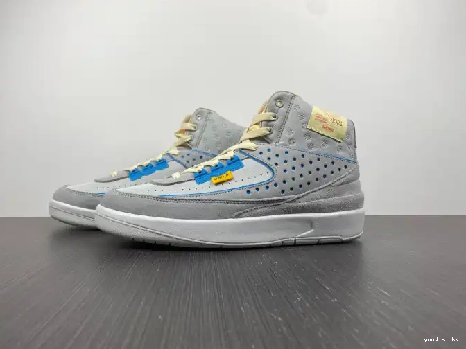 Retro 2 Jordan Union DN3802-001 Fog Grey 0607